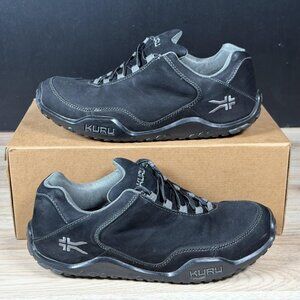 KURU Chicane Shoes Mens Size 9 Black Nubuck Suede Walking Trail Hiking Outdoor